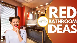 Red Bathroom Ideas