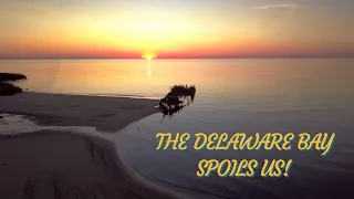 Epic sunsets cruising the DELAWARE BAY ~ Postcard 7
