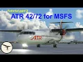 ATR 72-600 for MSFS tutorial by ATR instructor - Part 2 FMS setup engine start and taxi