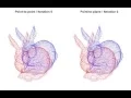 Iterative Closest Point ICP comparison of point-to-point and point-to-plane error metric