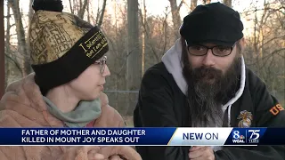 Grieving father and husband remembers wife and daughter after tragic shooting