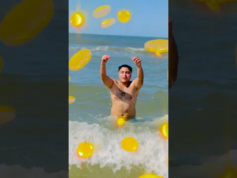 ‏لقيت ذهب في المية🪎🌊😅