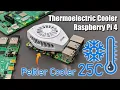 Thermoelectric Cooler On The Raspberry Pi 4 Super Low CPU Temps With Science