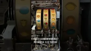 The Sweet Sounds Of A 1930 s Mechanical Slot Machine Mechanism