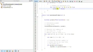 MERSENNE PRIME USING JAVA