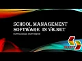 Part 1 VB NET - Mini School Management System with Terminal Report