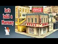 Building a Pharmacy for our model railroad layout