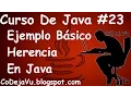 Ejemplo Basico Herencia en Java