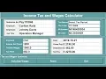 How to Calculate Income Tax and Wages in Python - Part 1 of 2