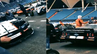 شاهد تصوير خاص كواليس سباق الابطال للسيارات في مدينة الرياض 