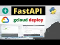 FastAPI with Python Deploy to Google Cloud