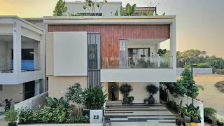 266 SqYards Triplex Villa For Sale In gated community Hyderabad Tellapur