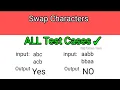 Swap Characters Python IDP Solutions Swap Trick Raj Python Tech NXTWAVE