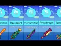 Terraria - Highest Damage Swords Comparison