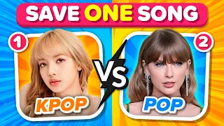 Download KPOP vs POP 💗 Save One Drop One 🎵 [IMPOSSIBLE EDITION] 🔥 MP3