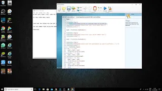 CODING OF A SIMPLE CALCULATOR IN SMALL BASIC