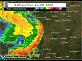 Radar Loop of June 29 2023 Bow Echo