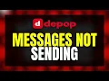 Depop Messages Not Sending Quick Fix for iPhone Android