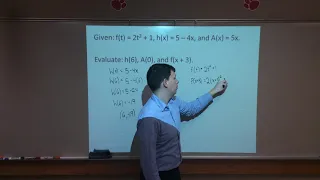1-2 Function Notation