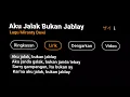 Download Lagu [CCP] MENTAHAN OVERLAY LIRIK LAGU MIRANTY DEWI - AKU JALAK BUKAN JABLAY