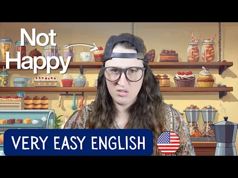VERY EASY ENGLISH FOR BEGINNERS - The Cafe (Part 2) | Comprehensible Input A1