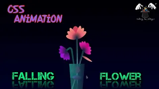 Creating Animated Flower using HTML and CSS web Development Tutorials
