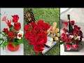 50 Valentines day floral gift box decoration ideas budget friendly valentines day flower box DIY s