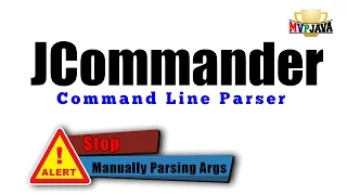 JCommander Parsing Java Command Line Arguments