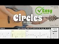 Circles Easy Version - Post Malone Fingerstyle Guitar TAB Chords