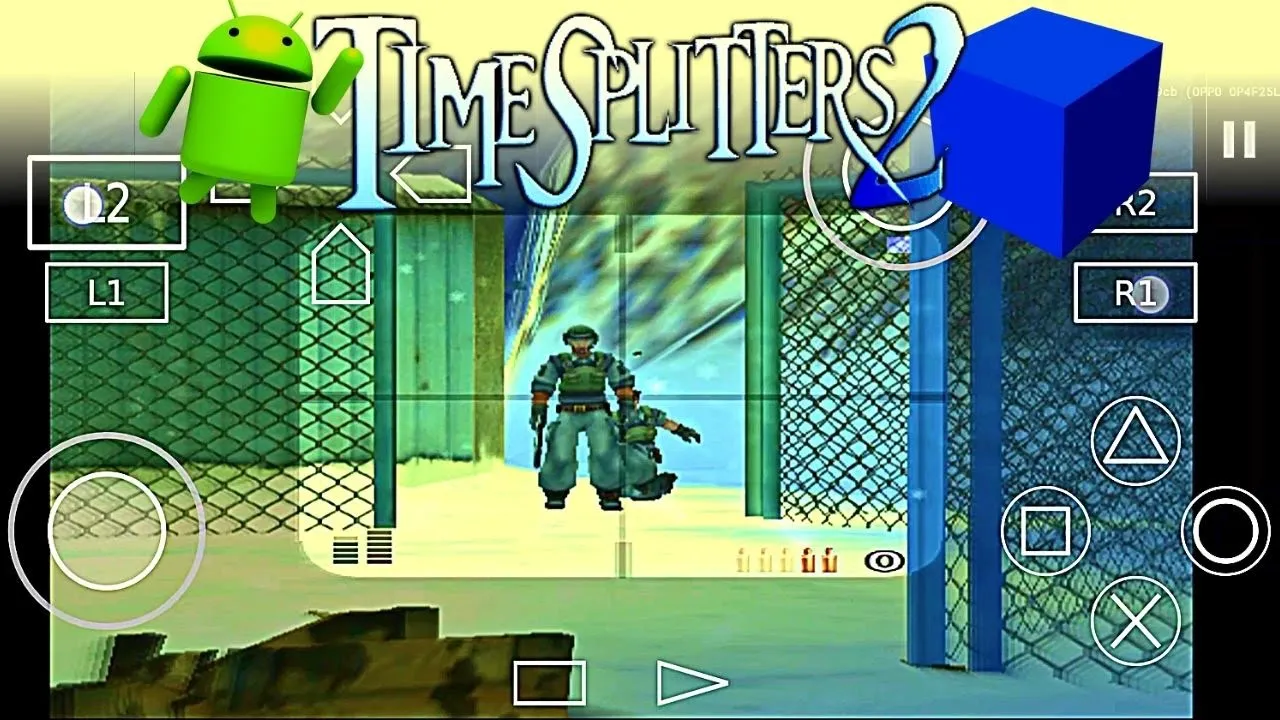 Timesplitters 2 - PS2 Emulator Android Gameplay - Aether SX2 APK - Timesplitters 2 Mobile 2022