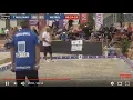 Tyson MOLINAS vs Claudy WEIBEL, un individuel très disputé - Montpellier Juin 2019