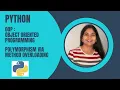 Python Object Oriented Programming Polymorphism via Method Overloading with Swarnalata Patel