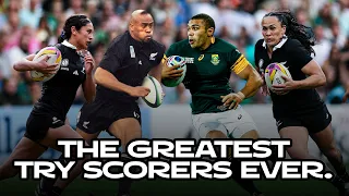 Rugby World Cup's GREATEST EVER try scorers 🥵 | Compilation