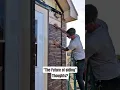 installing vinyl stone looking siding