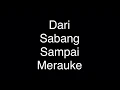 Lagu Dari Sabang Sampai Merauke Instrument