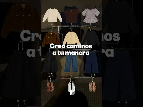 ✨ Viajar ligero no significa repetir outfits. Método #sudoku