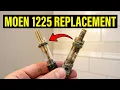 Replace a Moen 1225 Cartridge Stop Leaks and Stiff Handles