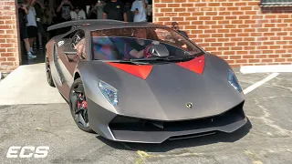 Road Legal Lamborghini Sesto Elemento Driving on the Street during Monterey Car Week !