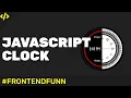 javascript clock with date - analog digital clock
