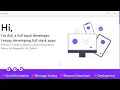 Build and Deploy React portfolio website