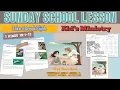 Take a Break Elijah Lesson for Kid s Ministry 1 King 19 1-13 Sunday School