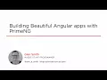 Course Building Beautiful Angular Apps with PrimeNG