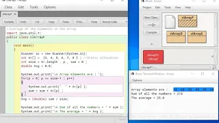 Java Programming - Array Handling