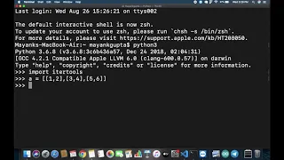 Convert nested list to flattened list in Python 2D array to 1D array Itertools Code House