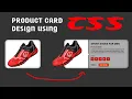 Product Card Design Using CSS UI Design NizamiCoding