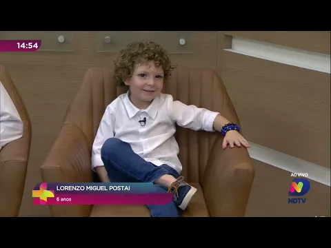 "Melhores amigos": conheça a relação linda de pai e filho, Joacir e Lorenzo