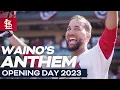 Waino Sings the Anthem Opening Day 2023 St Louis Cardinals