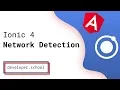 Ionic 5 and Capacitor Network Detection