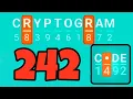 CRYPTOGRAM 242