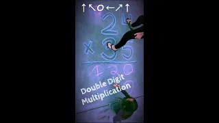 The Double Digit Multiplication Song Dance